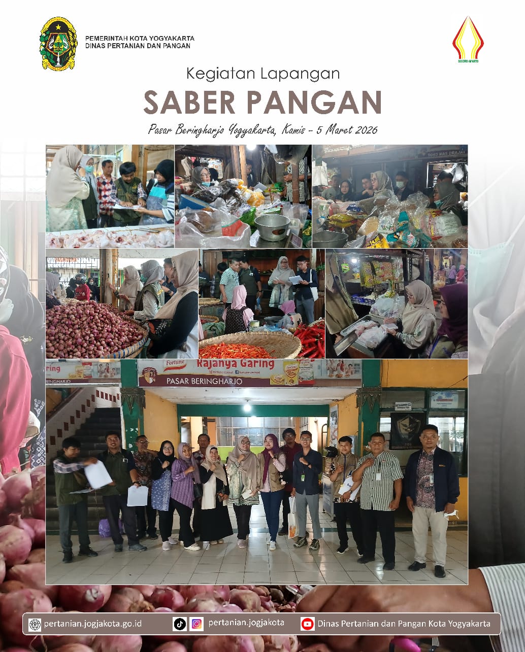 Satgas Saber Pangan Beraksi Pantau Harga Pangan